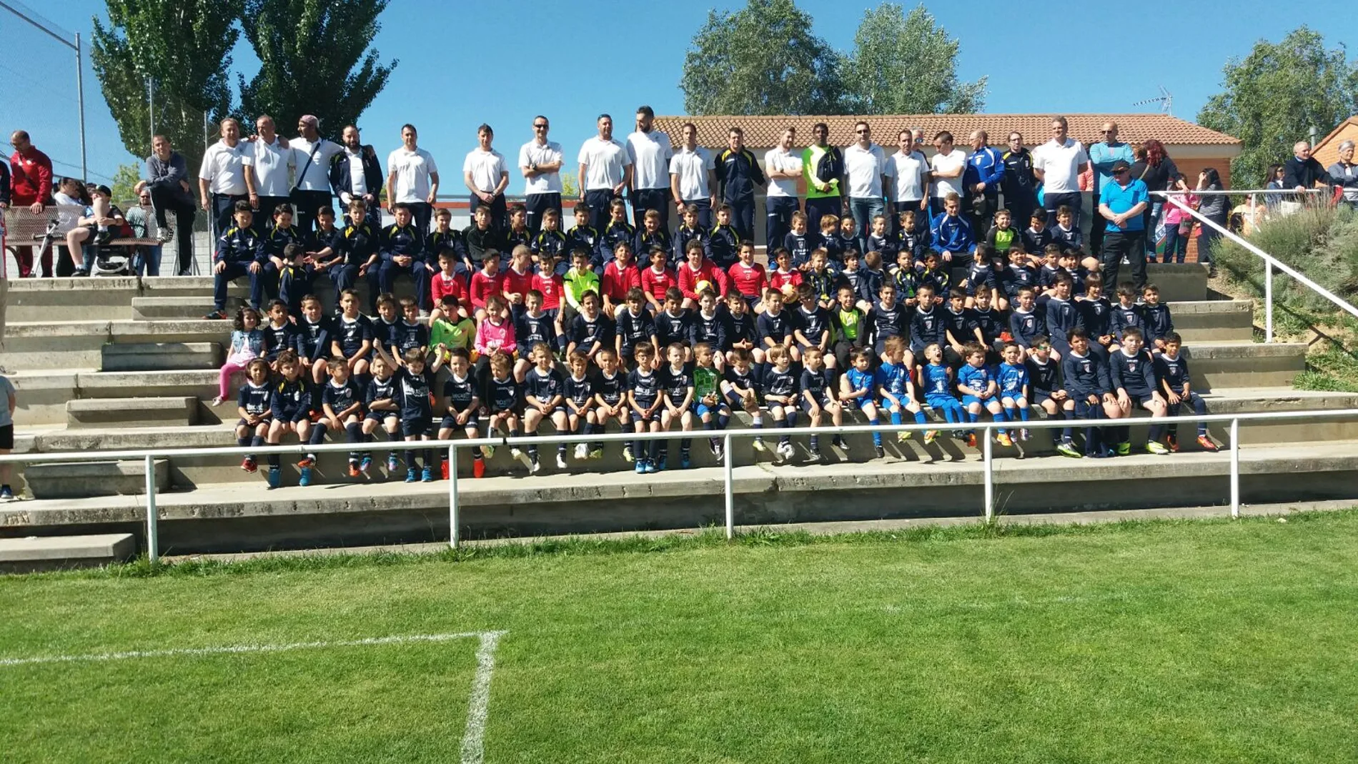 Integrantes del CD Cigales