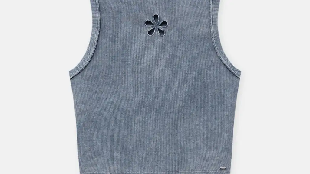 Tank top detalle flor