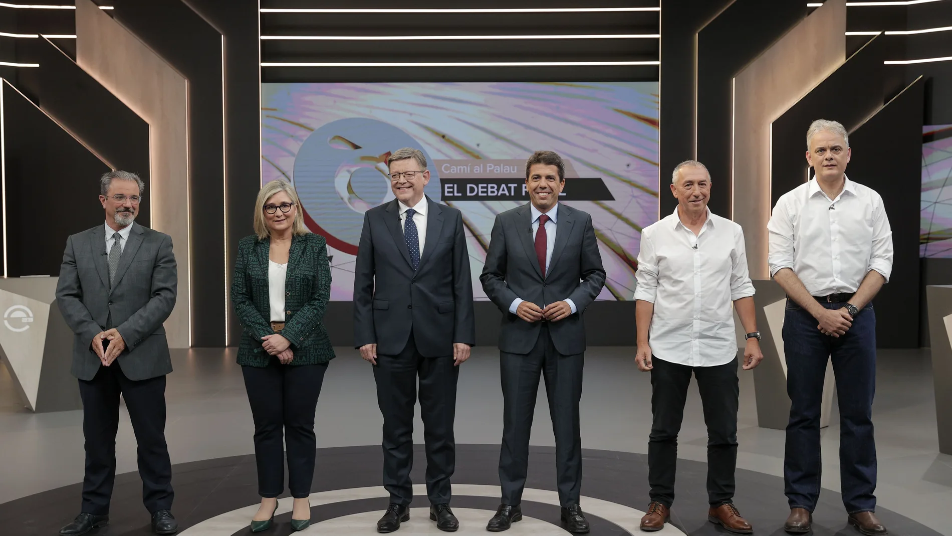 Tenso debate de candidatos a la Generalitat valenciana: Puig recomienda a Mazón a preocuparse por el infierno