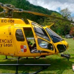 Helicóptero de rescate del 112