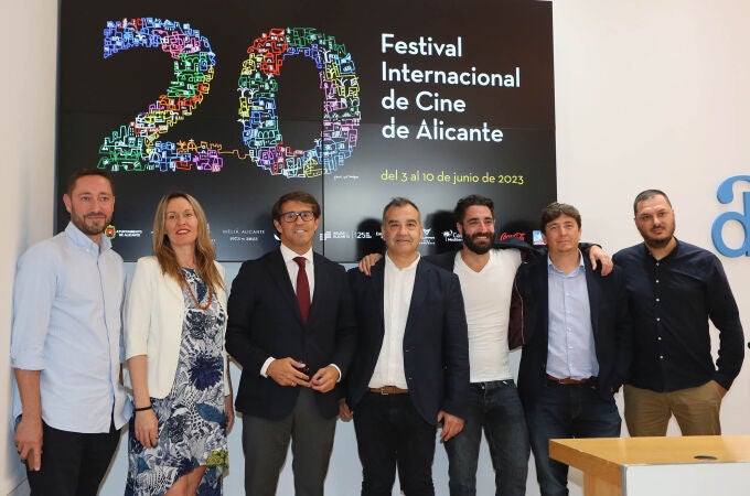 Acto de presentación del jurado del Festival de Cine de Alicante.