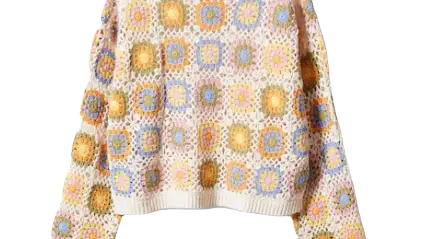 Jersey crochet oversize
