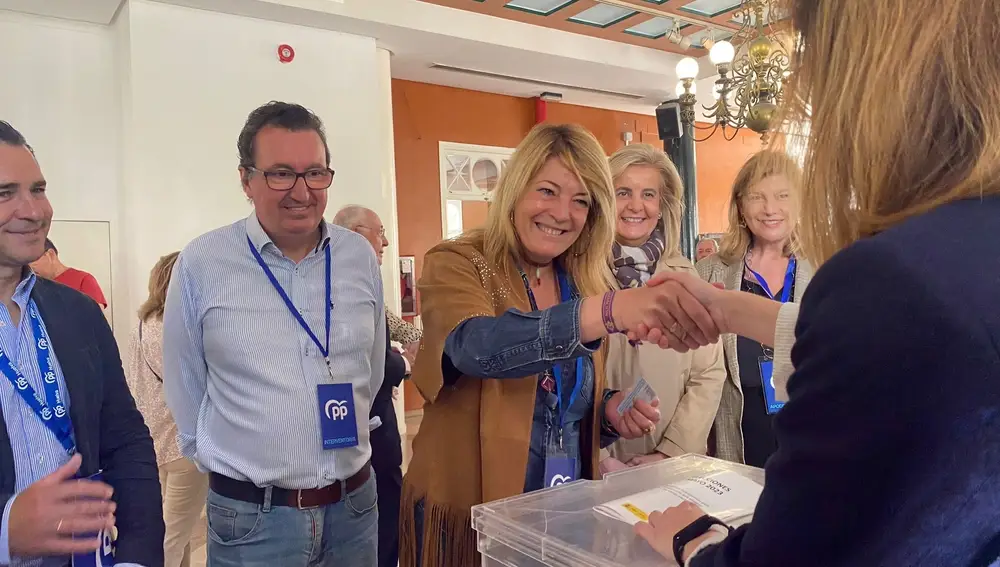 La candidata del PP a la Alcaldía de Huelva, Pilar Miranda