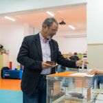 El candidato de Vox a la Generalitat, Carlos Flores