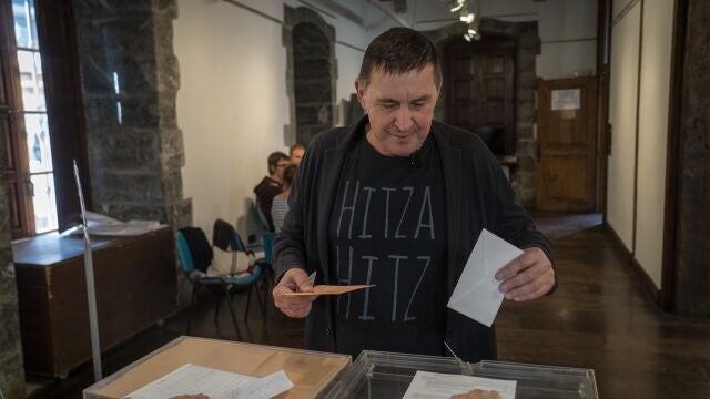 28M.- Otegi asegura que EH Bildu hoy va "dibujar una gran sonrisa desde Tudela hasta Donostia"