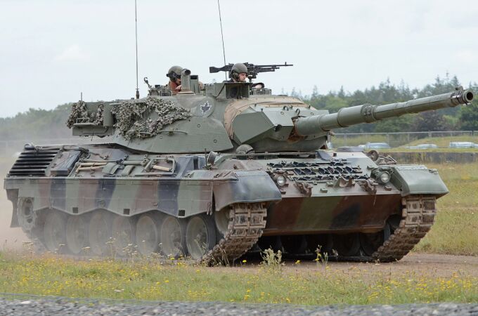 110 tanques Leopard 1A5 se dirigen a Ucrania, la mayor transferencia durante la guerra