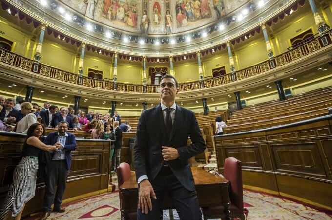 Moción de Censura Presentada por Pedro Sánchez al Presidente del Gobierno Mariano Rajoy.