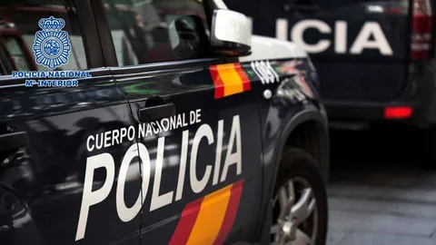 Coche patrulla de la Policía Nacional