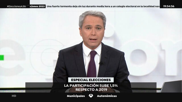 Vicente Vallés condujo el Especial de Antena 3