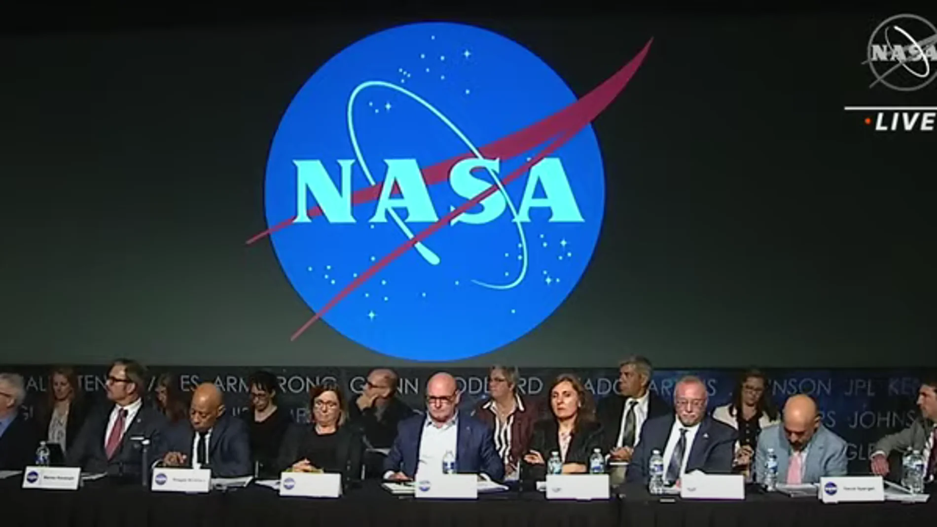 Conferencia de la NASA en directo