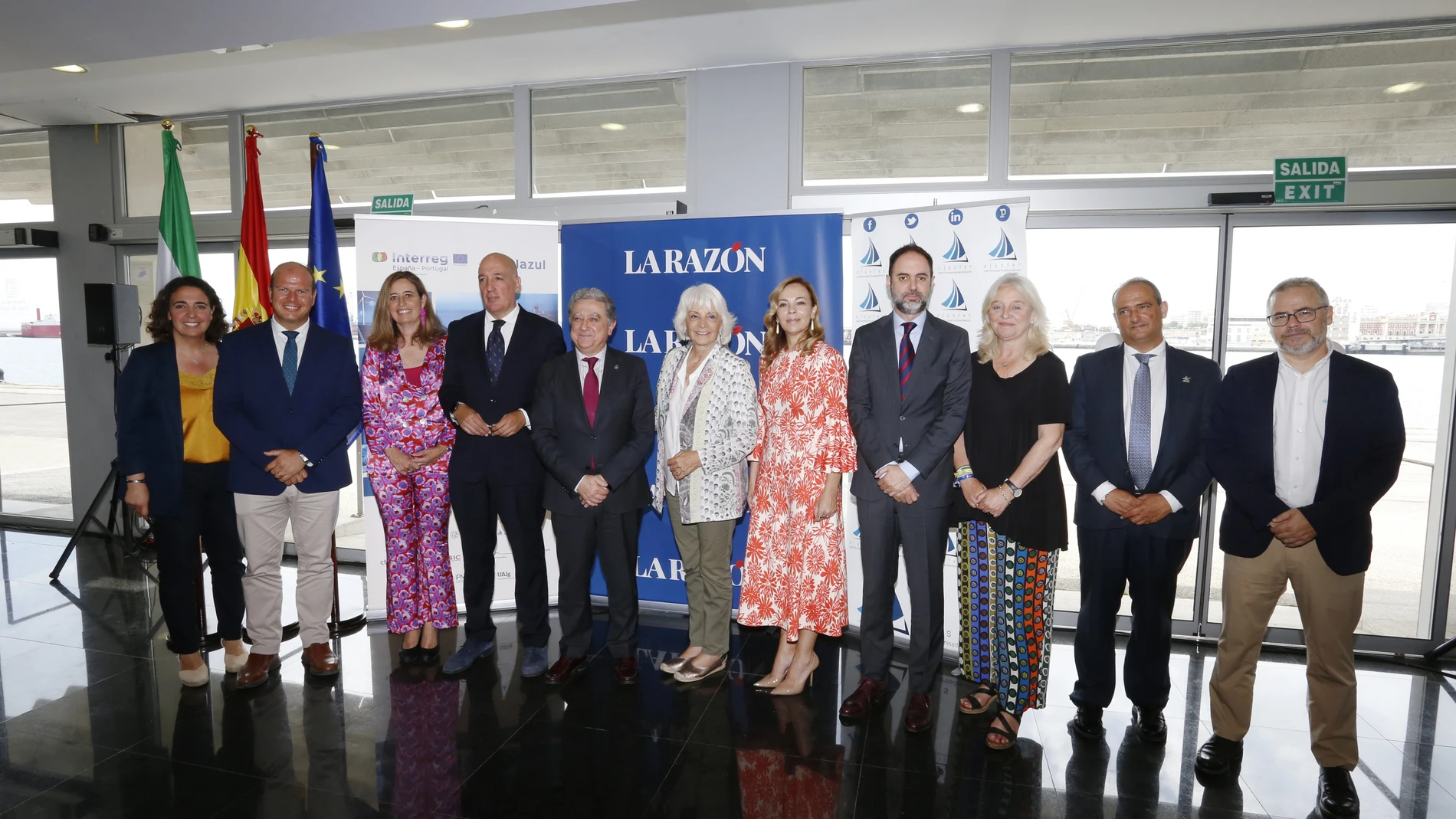 Los ponentes han debatido sobre los "Retos y oportunidades de la Economía Azul en la Andalucía Atlántica" en el desayuno informativo de LA RAZÓN y Clúster Marítimo