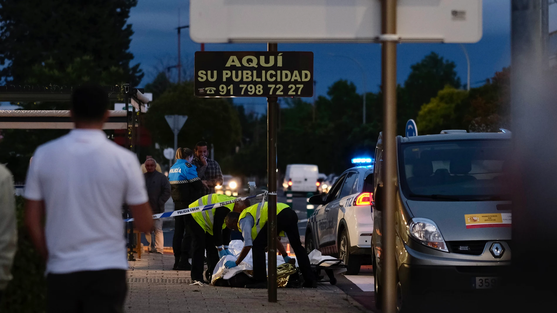 Muere un motorista tras caerse mientras circulaba por una carretera en Salamanca