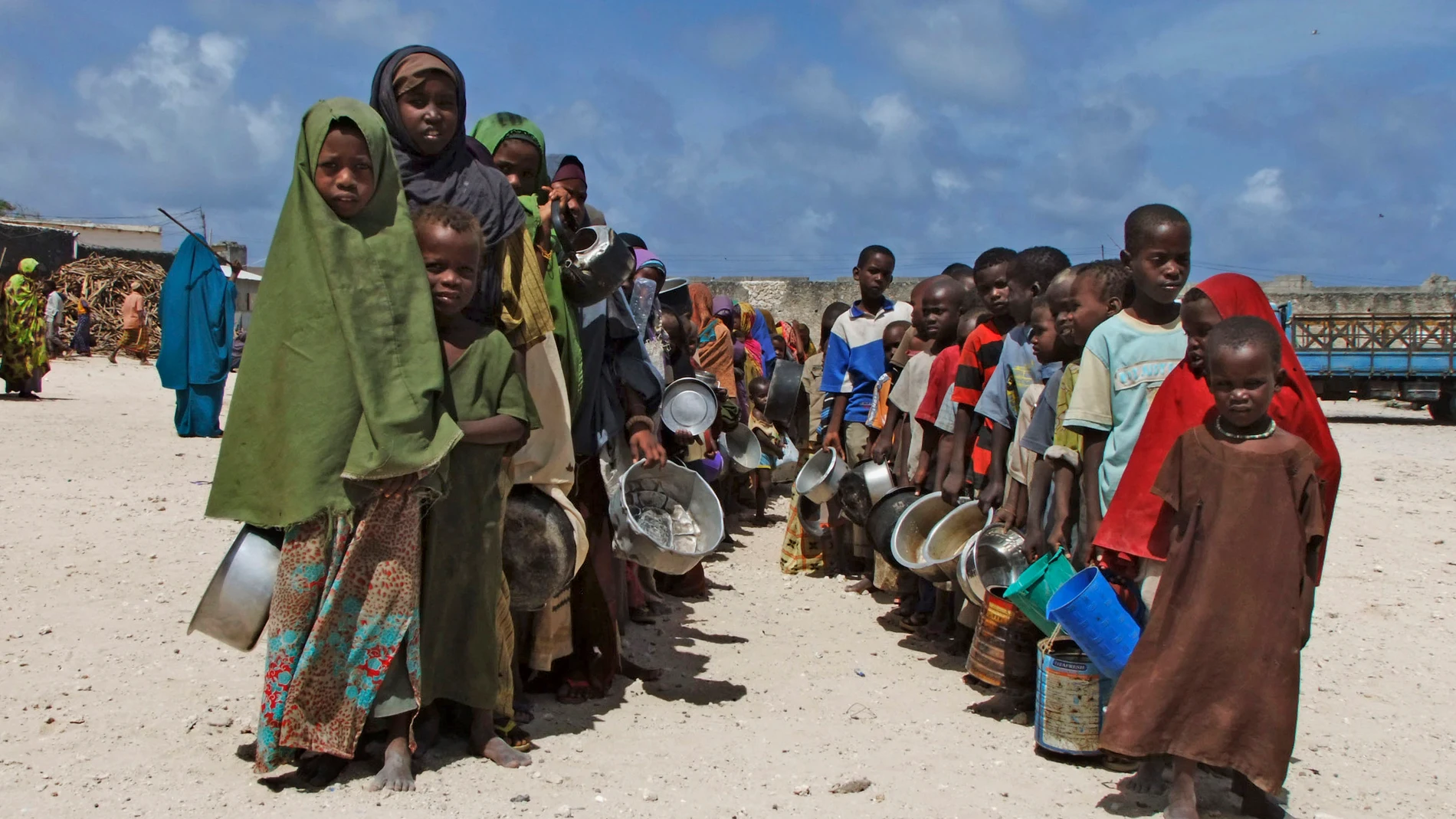 Niños en Somalia, uno de los colectivos olvidados por las grandes farmacéuticas