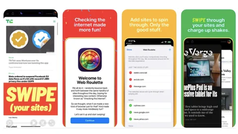 Navegar por la web como lo hacemos por redes en el móvil