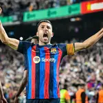 Fútbol.- Jordi Alba deja sin 'vinagre' a un Barça huérfano de su mejor lateral zurdo
