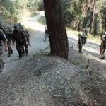 Maniobras militares en Collserola