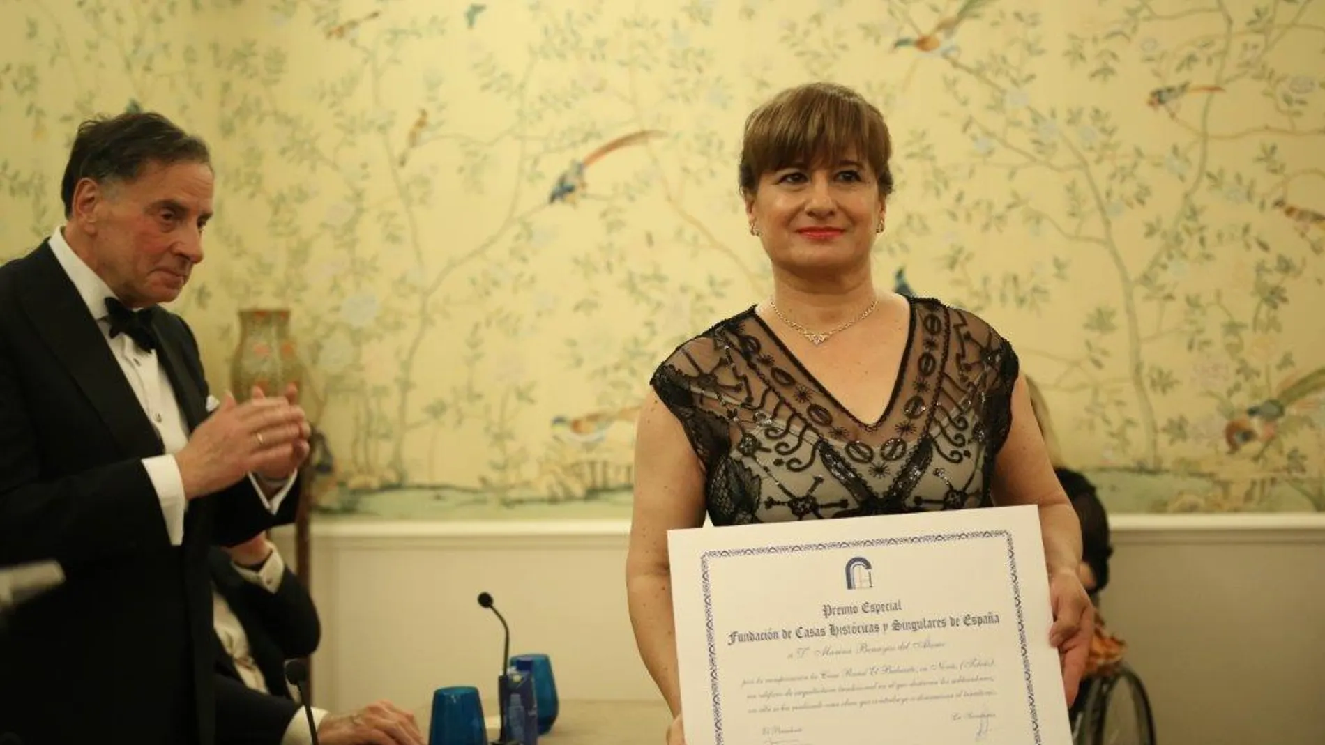 Marina Benayas recibe el Premio Fundación Casas Históricas y Singulares