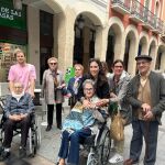 Usuarios de la residencia San Francisco de  Palencia