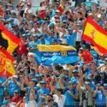 Banderas españolas en el Circuito de Montmeló 