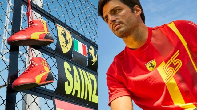 Carlos Sainz desafía el veto a la bandera