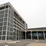 Hospital Universitario de Burgos donde permanece ingresado el árbitro