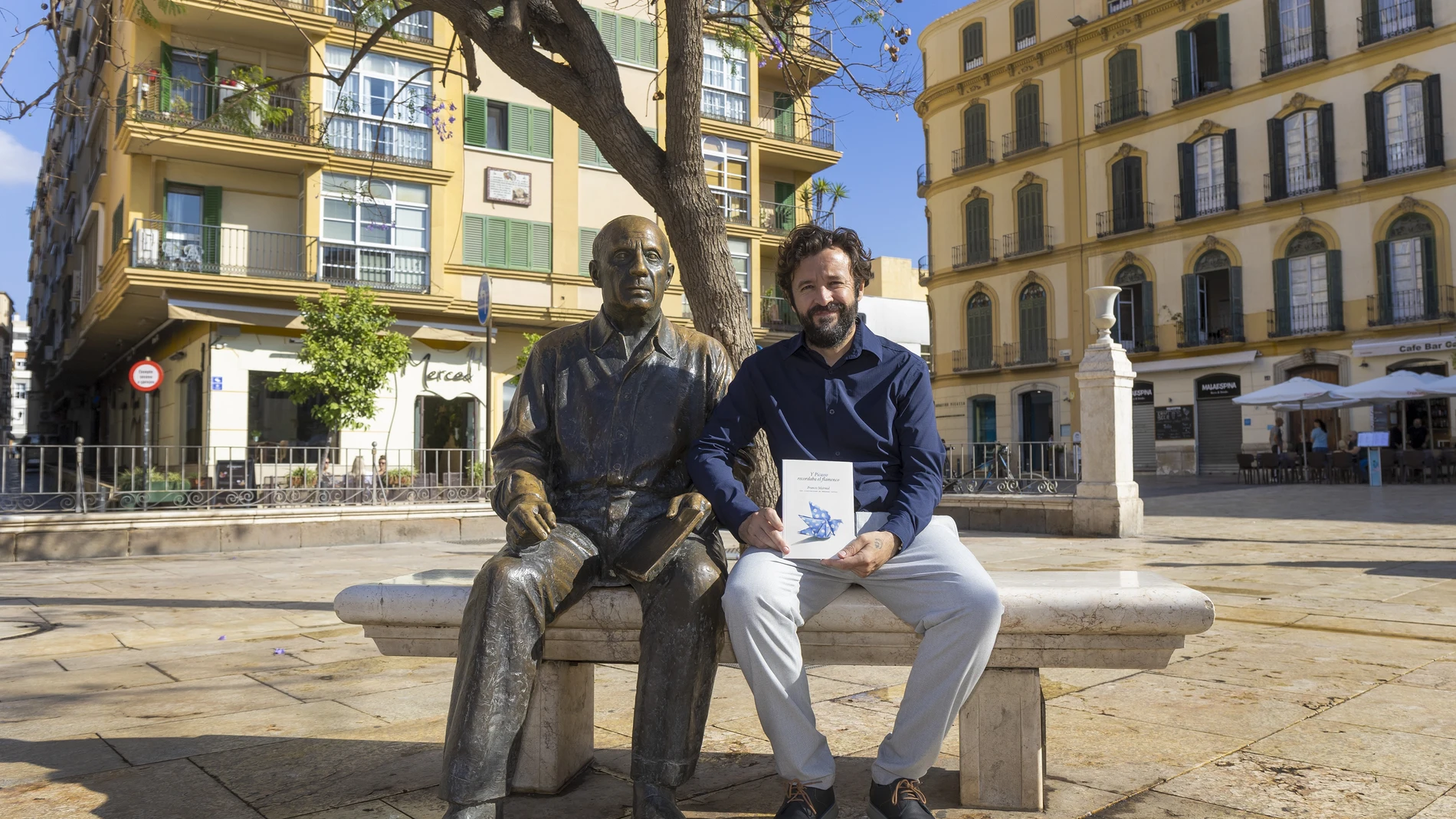El escritor Francis Mármol, autor de la obra "Y Picasso recordaba el flamenco"