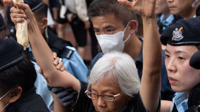 Pro-Beijing carnival held at Victoria Park on 34th Tiananmen crackdown anniversary