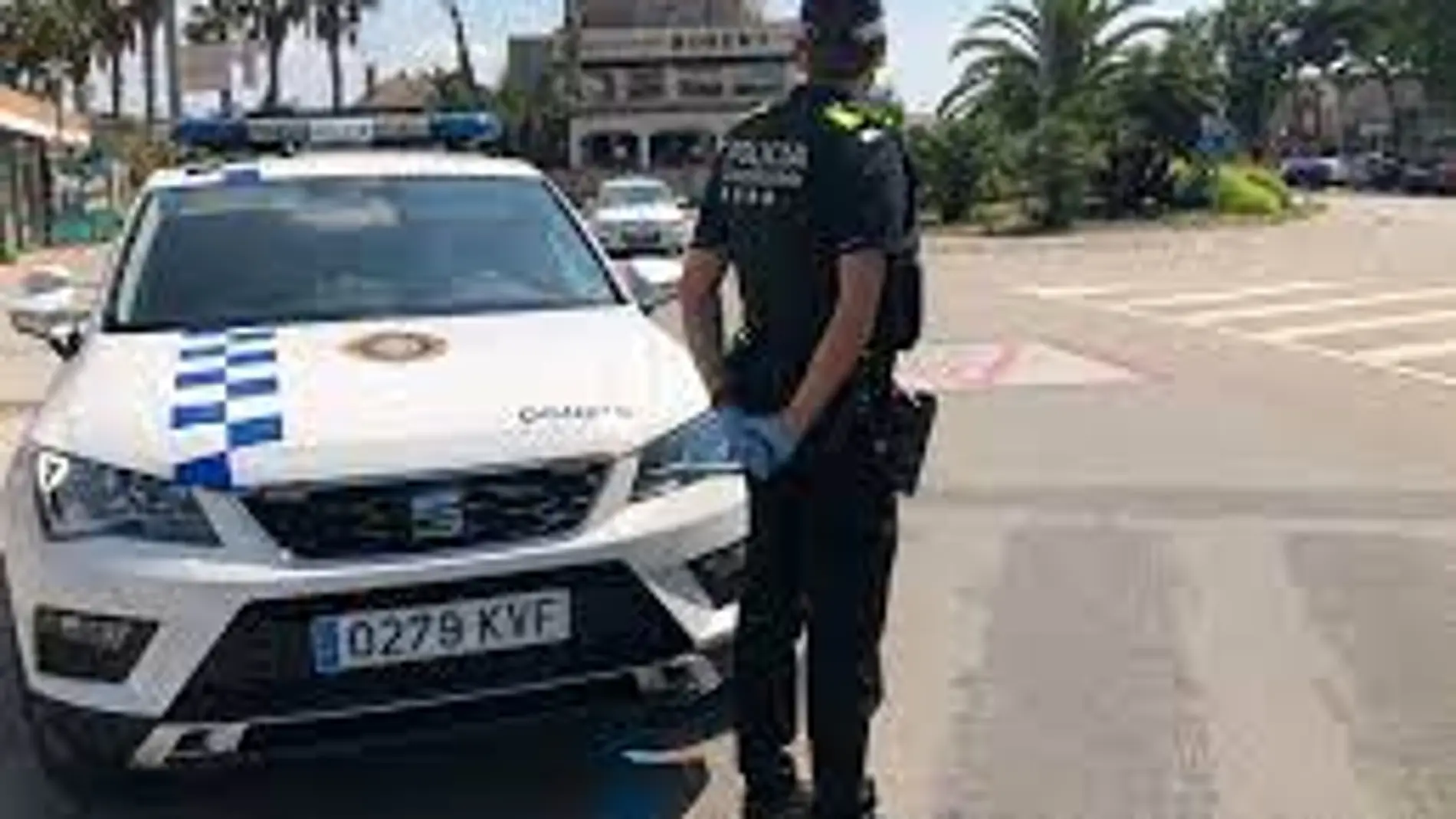 Patrulla de la Policía Local de Castelldefels