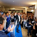 Luis Barcala ha logrado cinco concejales más que en las elecciones de 2019.