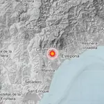 Registrado un terremoto de magnitud 3 con epicentro en Casares (Málaga)