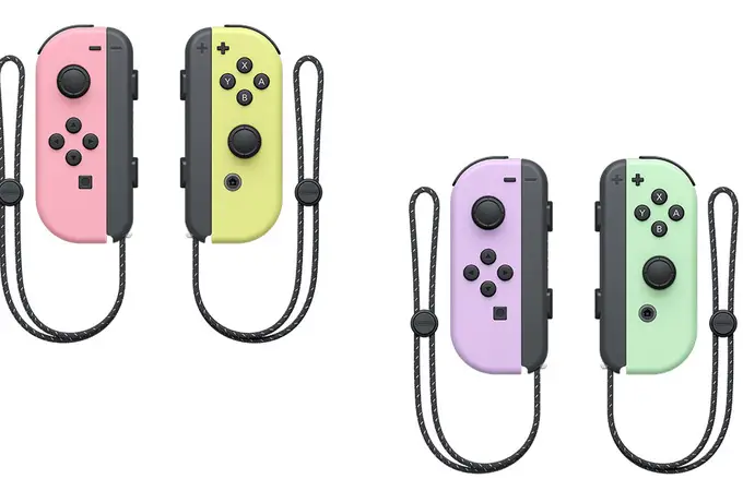 Nintendo presenta los Joy-Cons para Switch en colores pastel que no puedes dejar pasar