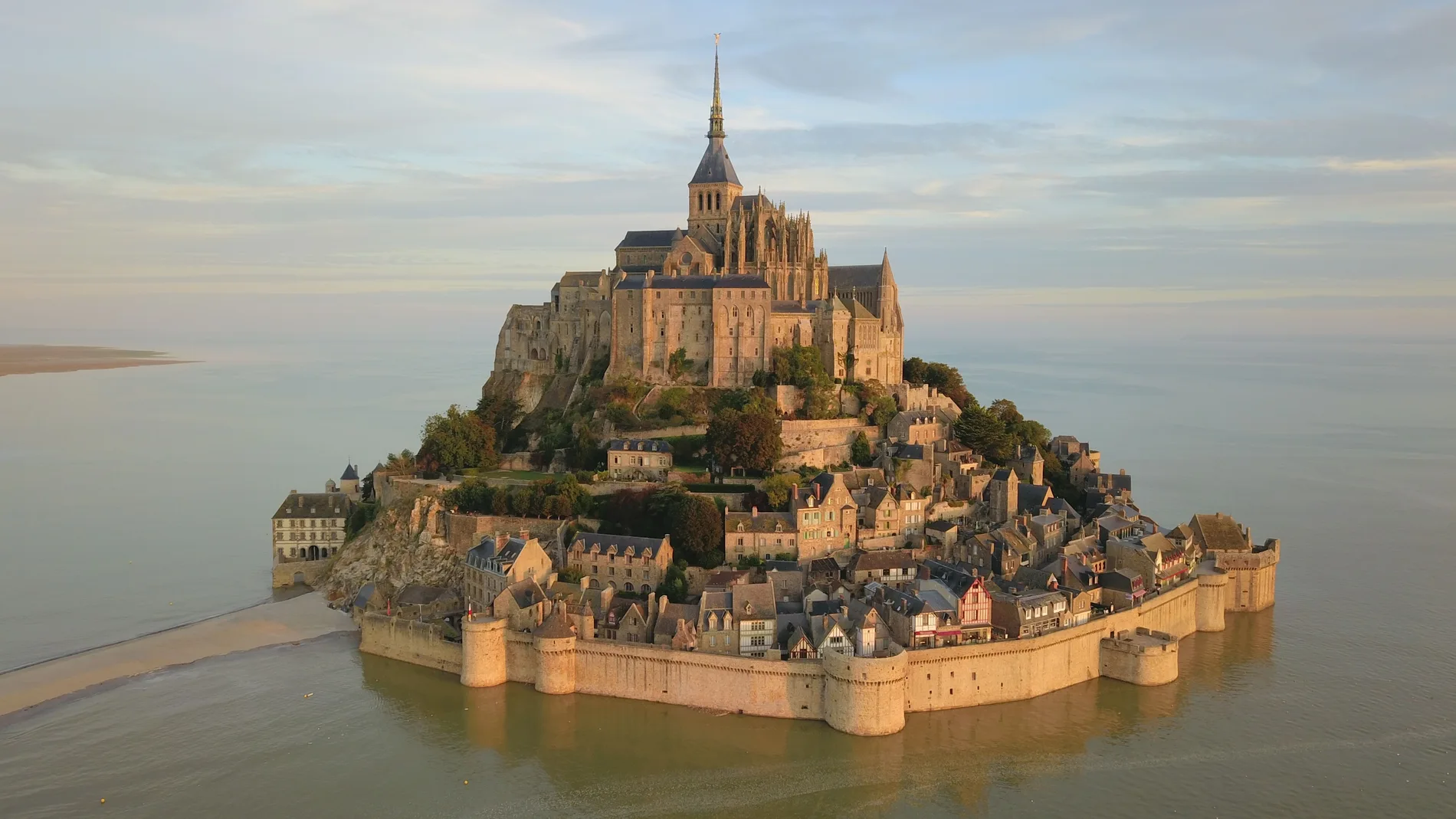 El Mont Saint-Michel, en riesgo