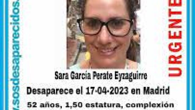 La Policía investiga la desaparición de la escritora Sara García Perate en Madrid