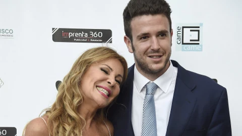 Ana Obregón y su hijo Aless Lequio