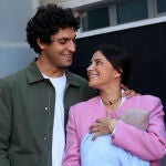 Tomás Páramo y María García de Jaime con su tercer hijo, Federico