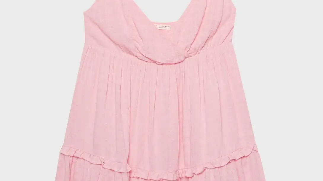 Vestido corto tirantes