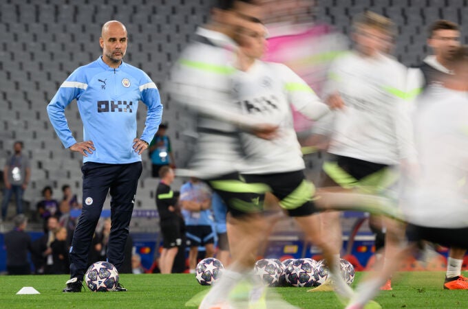 UEFA Champions League - Manchester City training