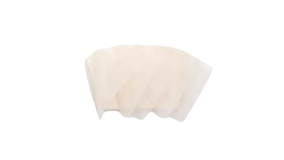 Top corto organza