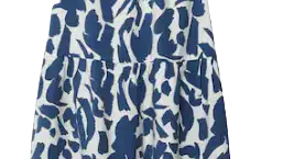 Vestido midi estampado