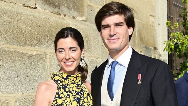 Belén Corsini, una invitada 10 en la boda de Blanca Sainz y Guillermo de Comenge