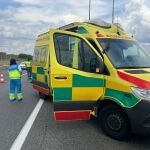 Muere un conductor de 44 años al ser atropellado por un vehículo en la A-2 en Alcalá de Henares
