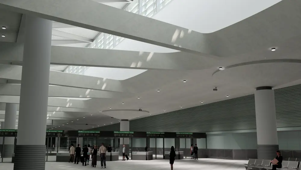 Así será la futura estación pasante de Atocha que conectará toda la red de alta velocidad