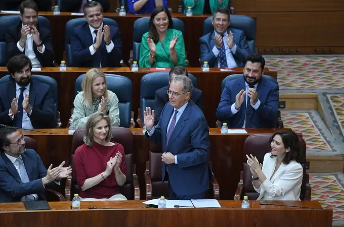 Vox entra en la Mesa del Parlamento de Madrid gracias a los votos del PP