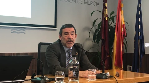 El secretario general de la delegación del Gobierno en la Región, Francisco Jiménez