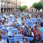 Aranda de Duero (Burgos) se vuelca con las infraestructuras y sale a la calle para pedir la reapertura del Tren Directo