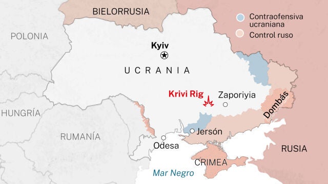 Bombardeo Krivi Rig Ucrania
