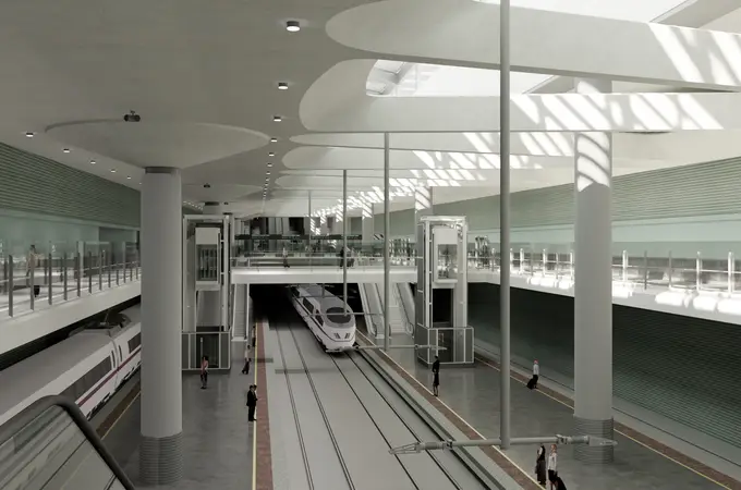 ACS, San José y Puentes se adjudican la construcción de la estación pasante de Atocha por 450 millones