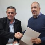 Antonio Pardo y Miguel Ángel Andrés sellan el acuerdo