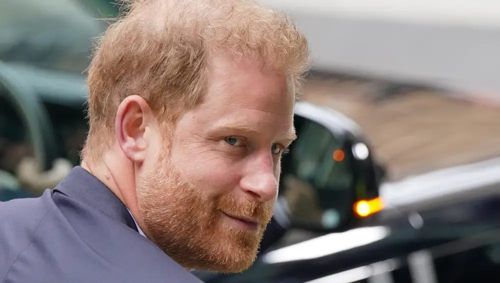 07 June 2023, United Kingdom, London: Prince Harry, Duke of Sussex, arrives at the Rolls Buildings in central London to give evidence in the phone hacking trial against Mirror Group Newspapers (MGN). A number of high-profile figures have brought claims against MGN over alleged unlawful information gathering at its titles. 