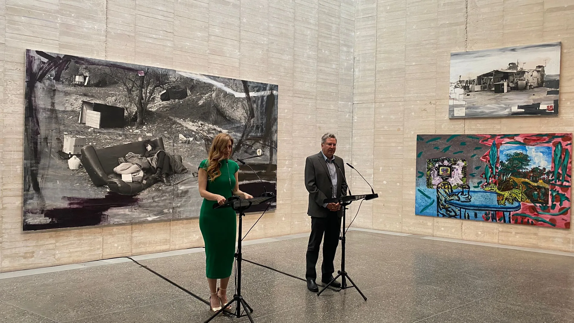 Presentación de las nuevas exposiciones del Musac